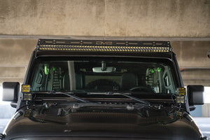Dv8 Offroad Lbjl-11 Light Bar Mounting Kit||wrangler-Jl-_-Gladiator-Jt-A-Pillar-Dual-Light-Pod-Mounts_Installed_9.Jpg||95||dv8lbjl11||1627975
