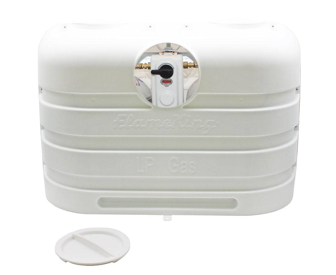 Product of Flame King Ysn-Pcc-Rv20-Wht Propane Tank Cover