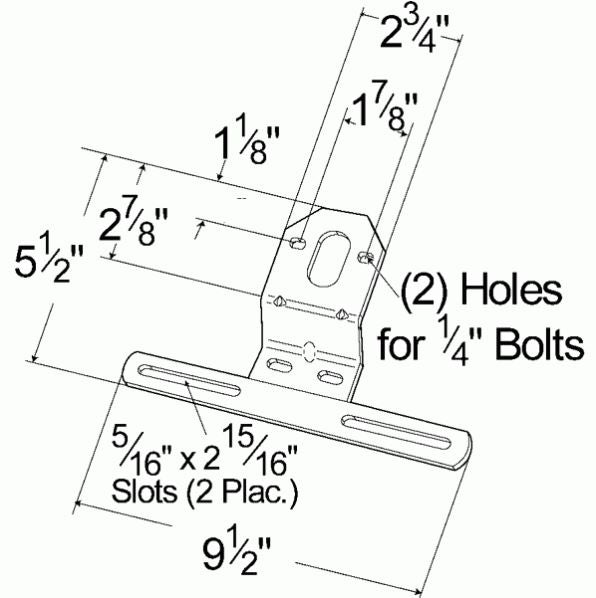 Grote Industries 43022-5 License Plate Bracket||43022-5_2.Jpg||87||g17430225||2215571