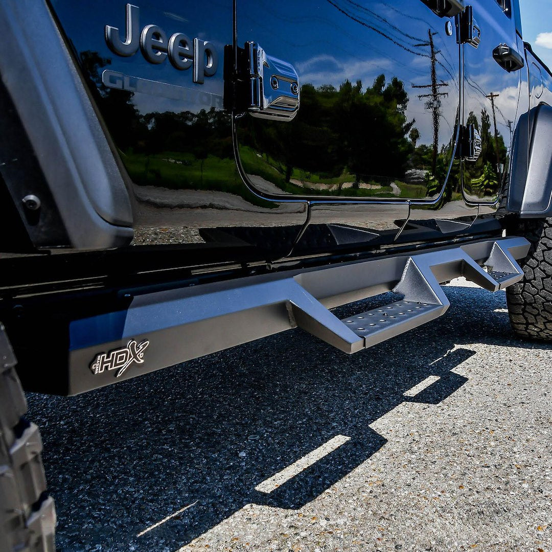 Product of Westin Automotive 56-14165 HDX Nerf Bar With Drop Down Steps 
