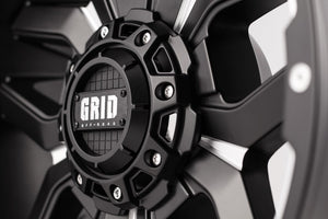 Product of Grid Wheels 17x9 Black With Natural Accents Wheel - Not Applicable Bolt Pattern 
