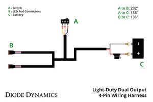Diode Dynamics Dd4092 Light Bar Wiring Harness||dd4092_3.Jpg||88||diodd4092||2127109