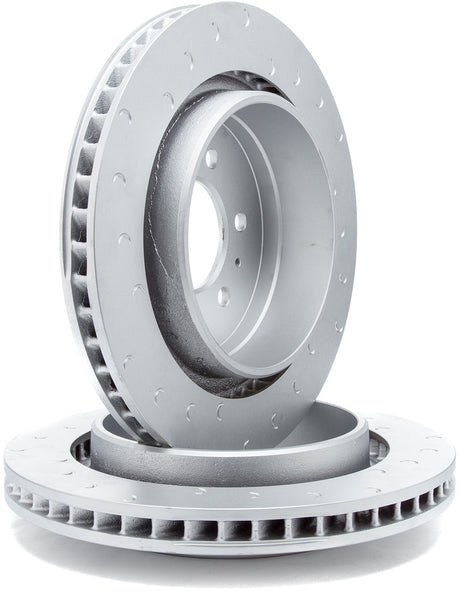 Product of Alcon Brake DKR3430X987C Vented And Slotted 1-Piece Brake Rotor 