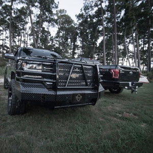 Product of Ranch Hand SBF15HBLSL Sport Steel Matte Powder Coated Bumper 
