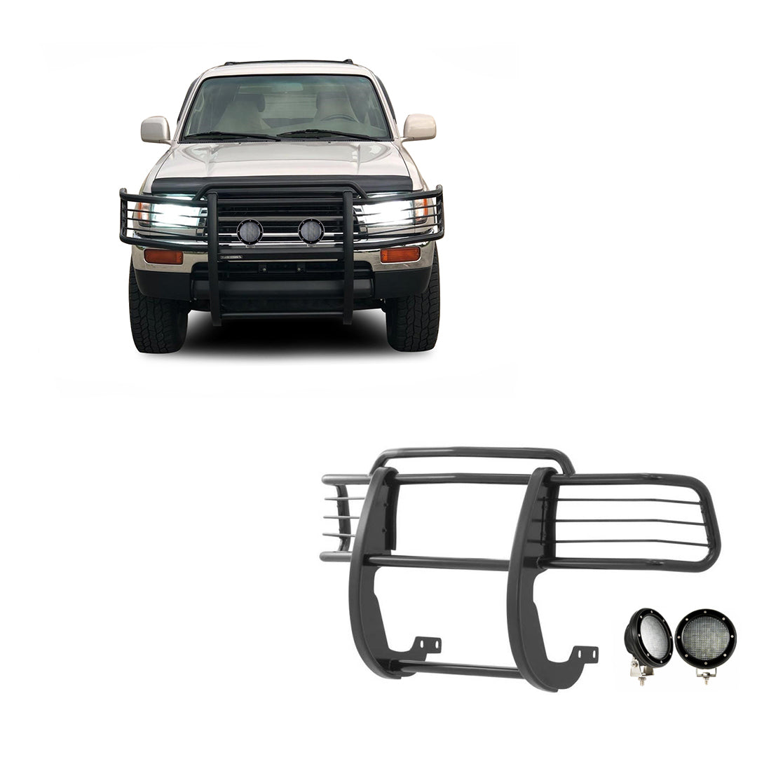 Product of Black Horse Offroad 17T80202MA-PLFB Grille Guard  