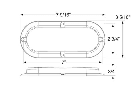 Product of Optronics Stl73rbp Trailer Light