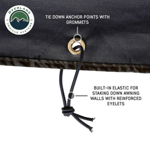 Overland Vehicle Systems 19690025 Awning - Roof Rack Kit Component||xd 270 Awning With Walls Presentation_08.Jpg||92||ovs19690025||1560046