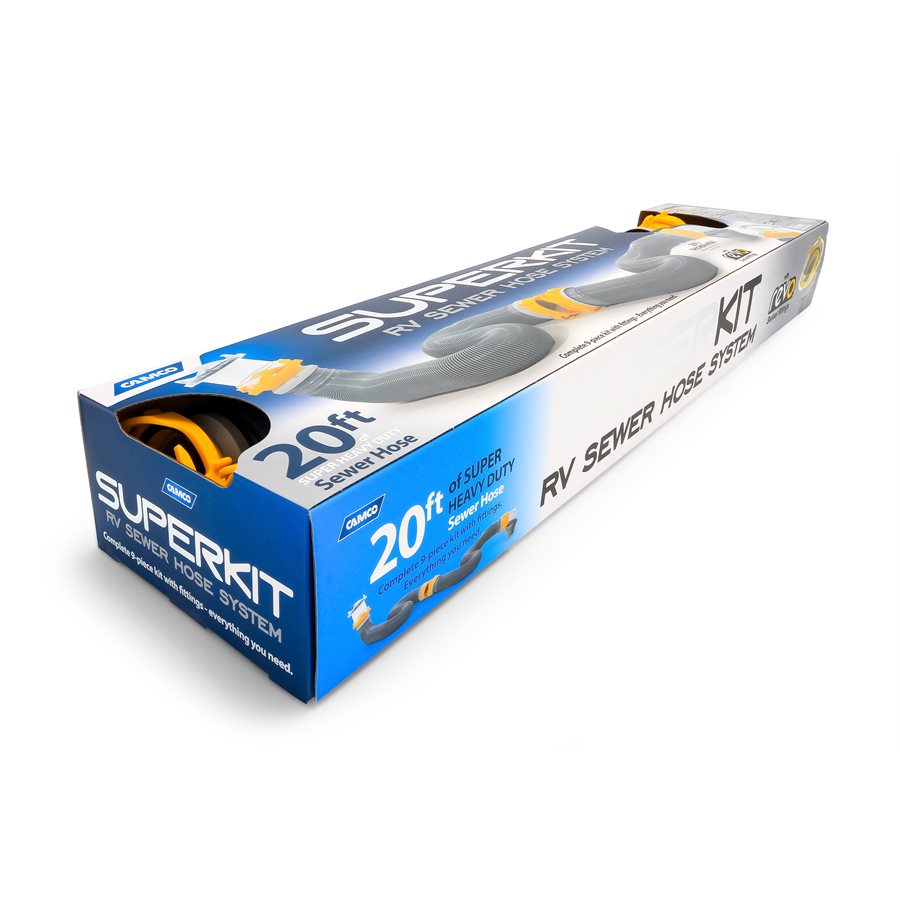 Product of Camco 39659 20 Feet Gray Sewer Hose Yes 