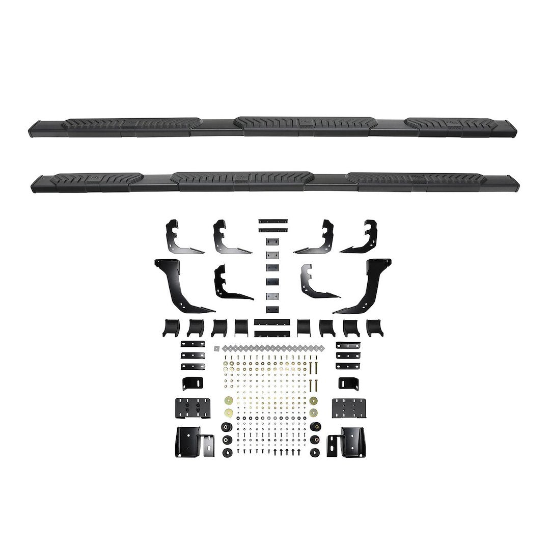 Product of Westin Automotive 28-534705 Black Powder Coated Oval Nerf Bar - Truck Wheel To Wheel 