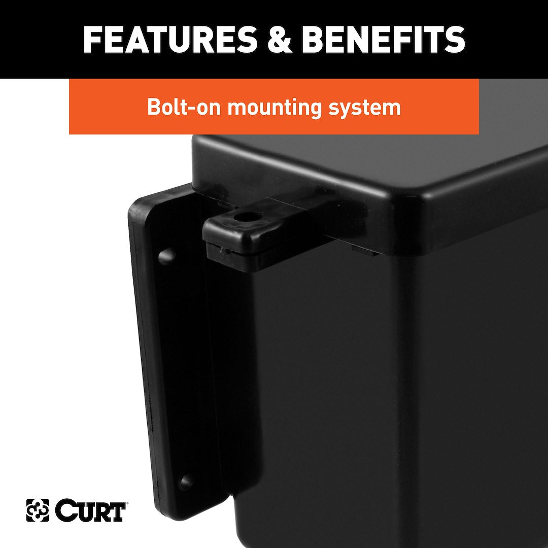 Curt 52022 Trailer Breakaway System Battery Box||52022_3008x1990_Fc.Jpg||89||c9352022||1187325