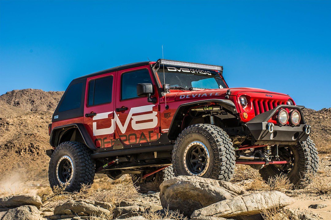 Product of DV8 Offroad FENDB-02 Non-Exposed Fasteners Black Fender Flare - Set Of 4 