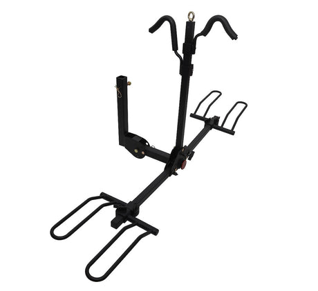 Product of Stromberg Carlson BC-202 2 Bikes Bike Wheel Rests In Loop Bike Rack - Receiver Hitch Mount 