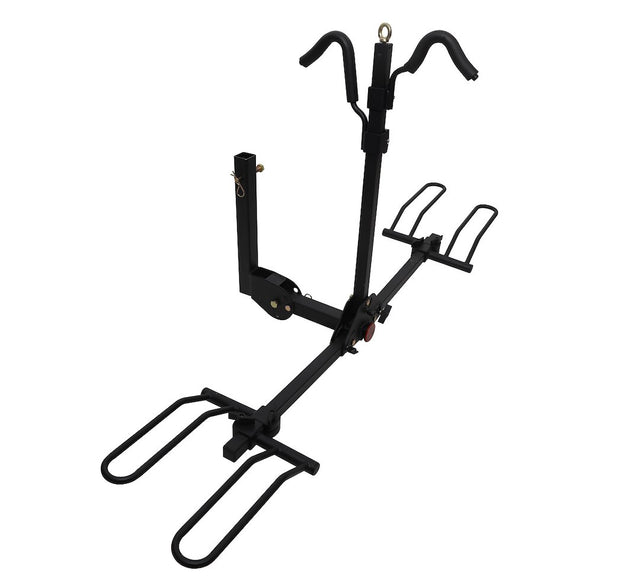 Product of Stromberg Carlson BC-202 2 Bikes Bike Wheel Rests In Loop Bike Rack - Receiver Hitch Mount 