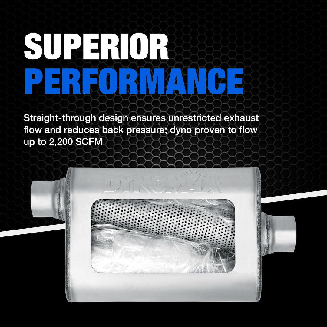 Product of Dynomax 17229 Ultra Flo ™ Welded Stainless Steel Exhaust Muffler 