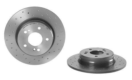 Product of Brembo 0872112XC02 Xtra Solid Cross Drilled 1 Piece Brake Rotor 