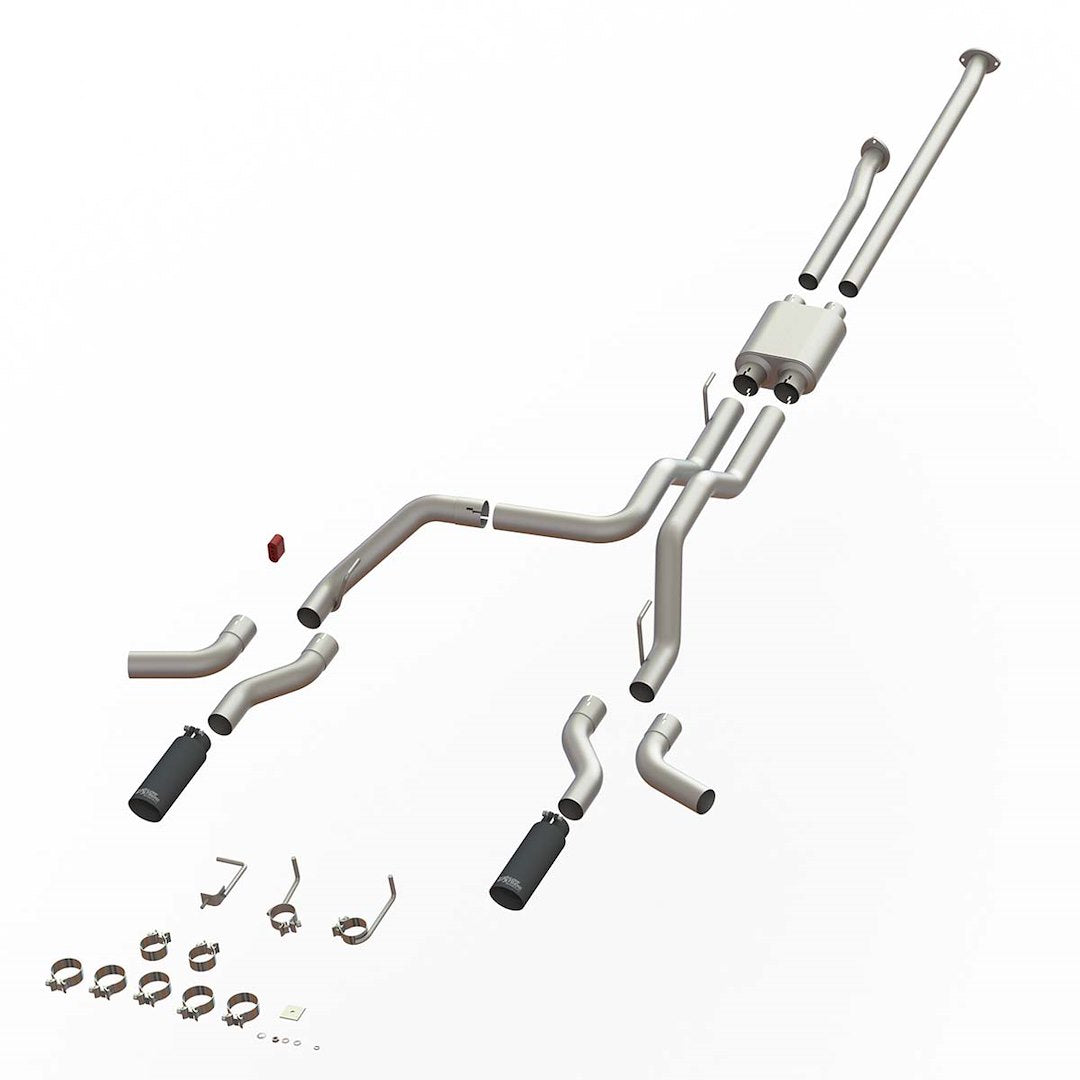 Product of SpeedFX 50800 MaxFlow Xtreme Cat Back System Dual Exhaust System Kit 