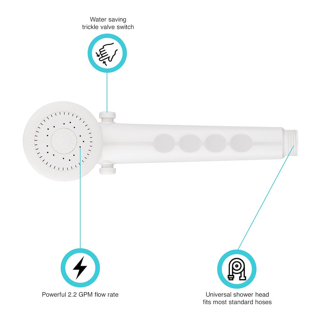 Dura Faucet Df-Sa135-Wt Shower Head||df-Sa135-Wt.Jpg||86||d6udfsa135wt||939157