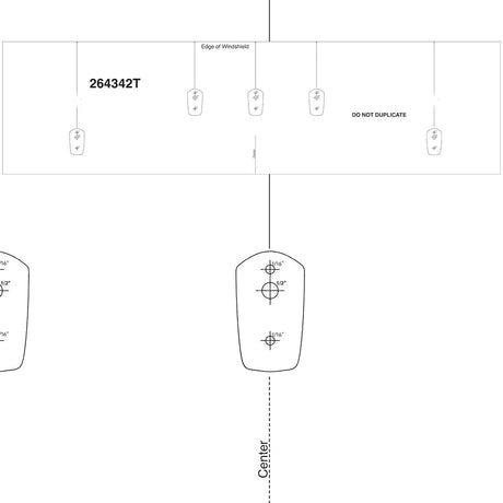 Recon Accessories 264342t Roof Marker Light Installation Template||264342t.Jpg||85||r89264342t||1657064
