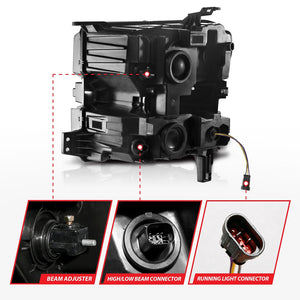 Product of ANZO USA 111566-L Headlight Assembly - LED - 