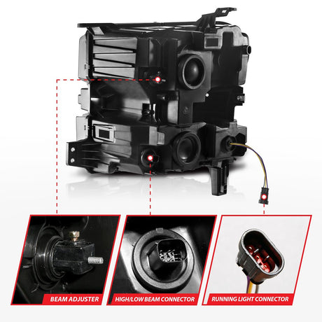Product of ANZO USA 111566-L Headlight Assembly - LED - 