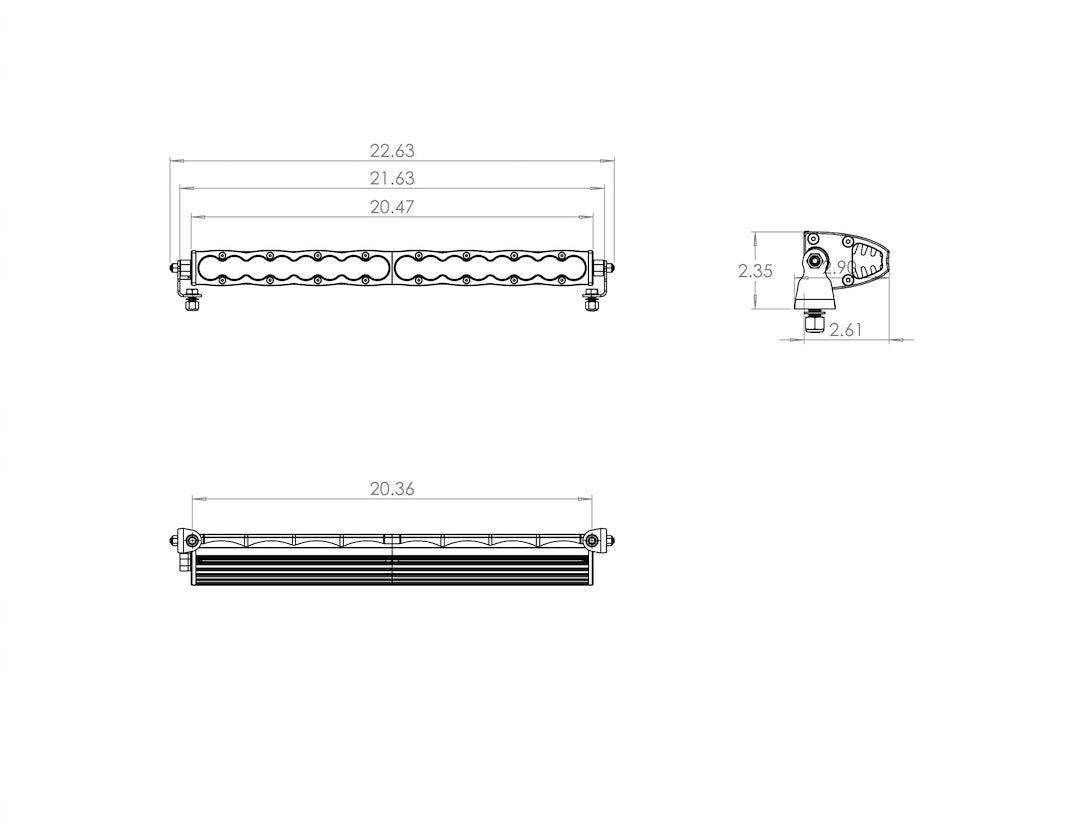 Product of Baja Design 702003 Light Bar 