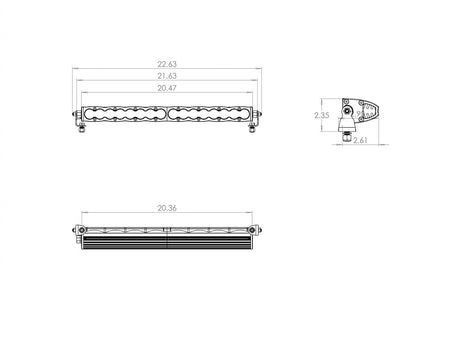 Product of Baja Design 702003 Light Bar 