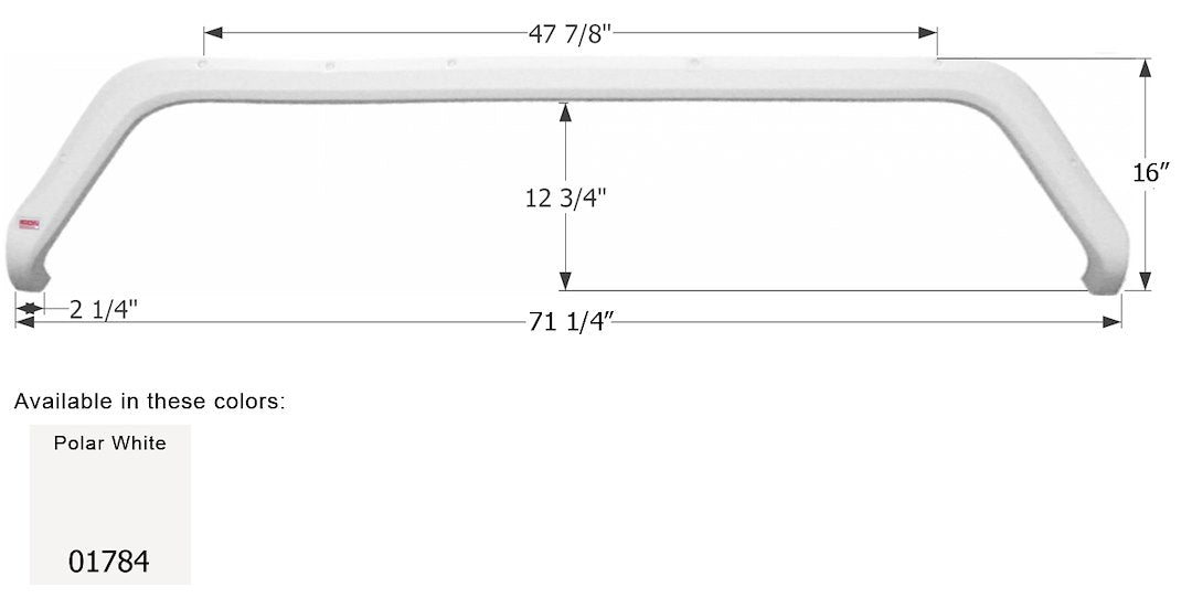 Product of Icon 01784 Fender Skirt