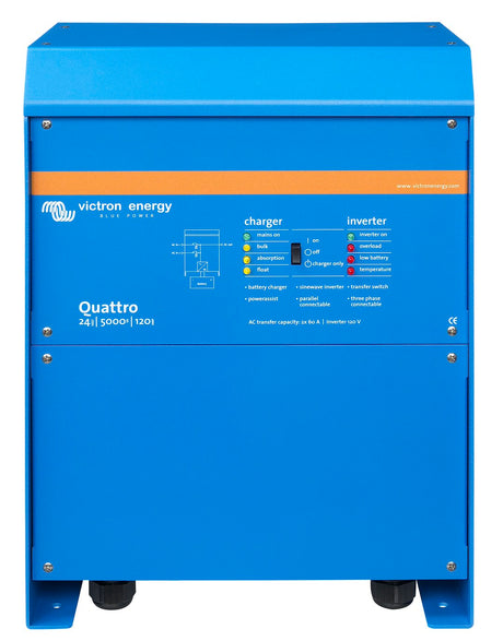 Victron Energy Qua245023110 Power Inverter/ Battery Charger||qua245023110.Jpg||85||vicqua2450231||1234546