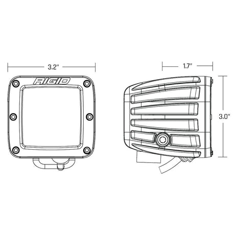Rigid Lighting 504816 Driving/ Fog Light||504816_1.Jpg||86||r2g504816||1337929