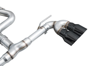 Product of AWE Tuning 3020-43658 Track Edition Cat-Back System Dual Exhaust System Kit 