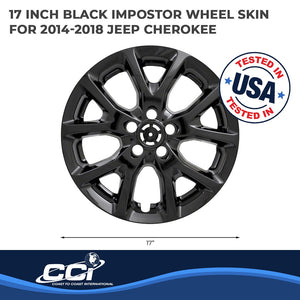 Product of Coast To Coast IWCIMP382BLK Black Set Of 4 
