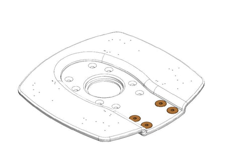 Seaview Ada-R1 Blk Radar Antenna Mount||ada-R1_1.Jpg||86||svwadar1blk||1512154
