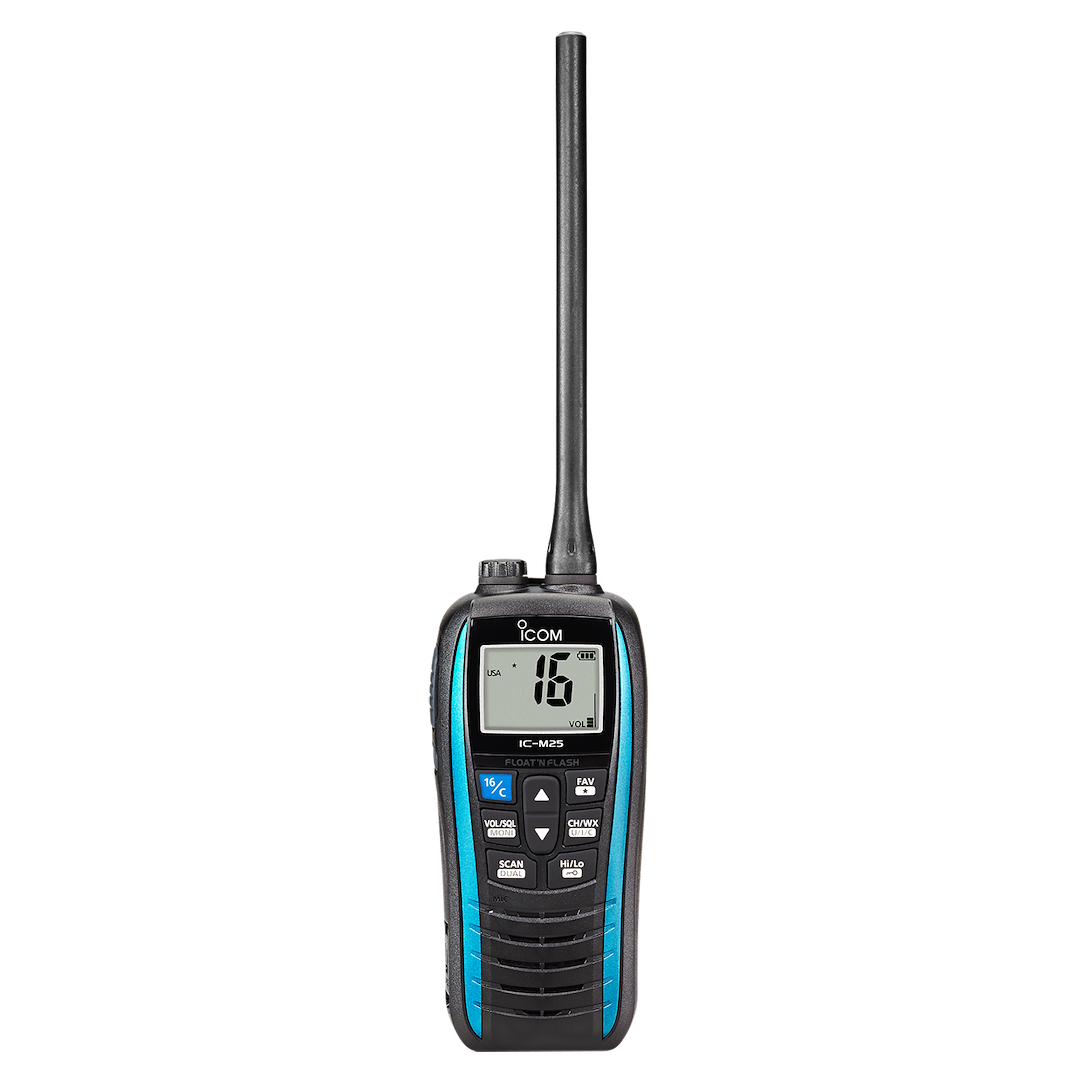 Icom M25 Blue 51 Usa Vhf Radio||||85||icmm25blue51u||2022668