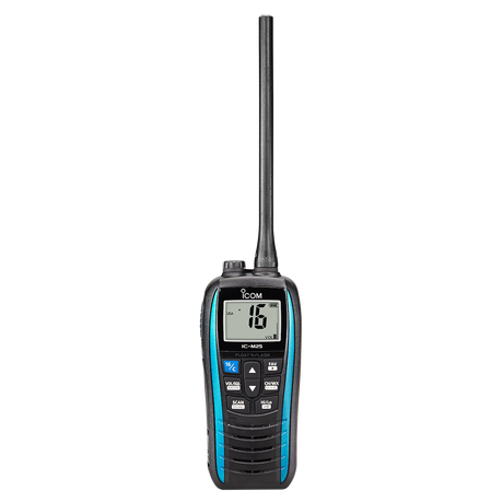 Icom M25 Blue 51 Usa Vhf Radio||||85||icmm25blue51u||2022668