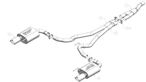 Borla 140981 Exhaust System Kit||140981_1.Jpg||86||b25140981||2111497