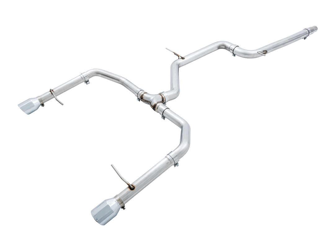 Product of AWE Tuning 3020-22034 Track Edition Cat-Back System Single Exhaust System Kit 