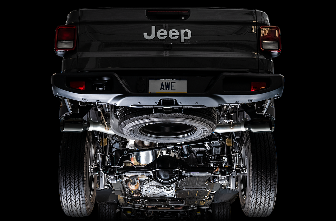 Product of AWE Tuning 3015-33101 Tread Edition Cat-Back System Dual Exhaust System Kit 