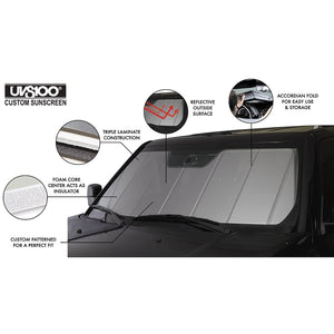 Covercraft Uv11803sv Windshield Shade||sunscreen_Uvs100_Silver_Alt2.Jpg||87||c59uv11803sv||1685436