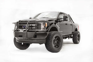 Product of Fab Fours FS17-N4170-1 Fixed Front Bumper Mount Winch Mount for Up To 16500 Pound Winch 