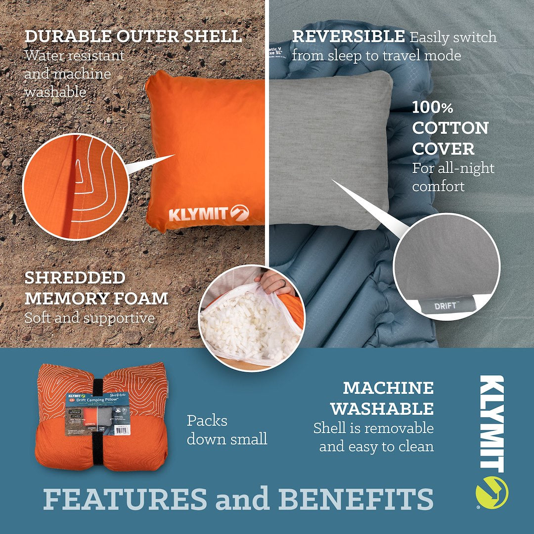 Klymit 12dror01d Pillow||12dror01d_3.Jpg||88||kly12dror01d||1228879