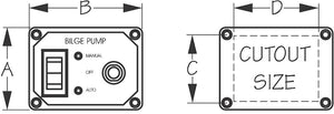 Product of Sea Dog 423040-1 Bilge Pump Switch