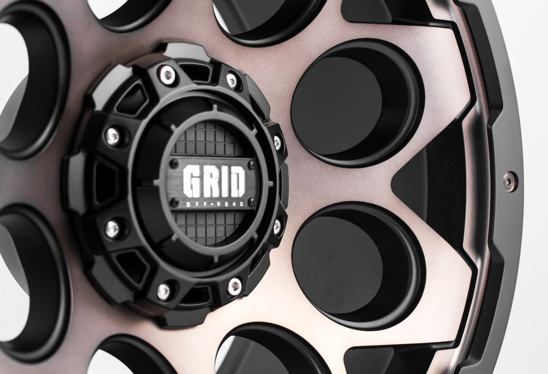 Product of Grid Wheels 20x10 Black With Metallic Dust Face Wheel - Not Applicable Bolt Pattern 