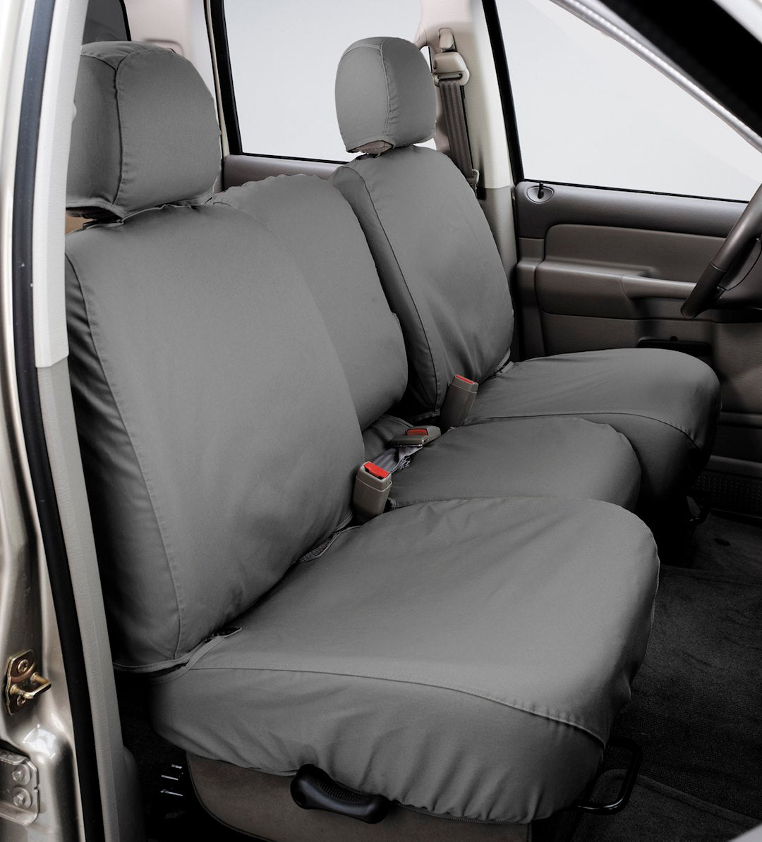 Product of Covercraft SS8376PCGY SeatSaver® Gray Polycotton Seat Cover 