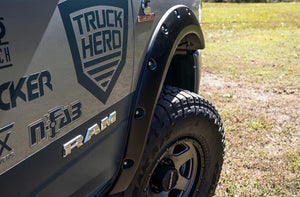 Product of Bushwacker 20079-02 Pocket Style/ Exposed Fasteners Black Fender Flare - Set Of 2 