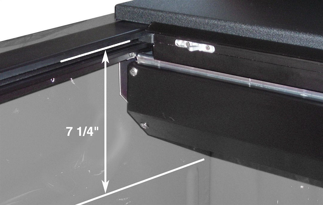 Product of Roll-N-Lock M-Series Hard Manual Retractable LG576M Tonneau Cover 