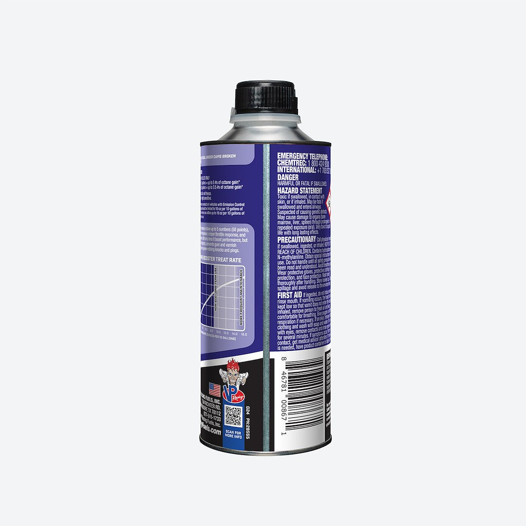 Vp Racing 28555 Fuel Additive||pn28555_0ctanebooster-16oz Back.Jpg||86||v4528555||1837802