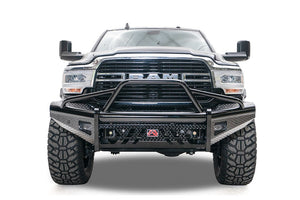 Product of Fab Fours DR19-S4462-1 Black Steel Steel Gloss Powder Coated Bumper 