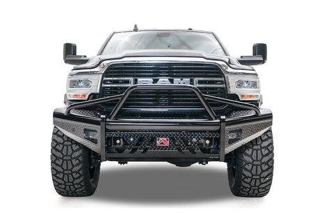 Product of Fab Fours DR19-S4462-1 Black Steel Steel Gloss Powder Coated Bumper 