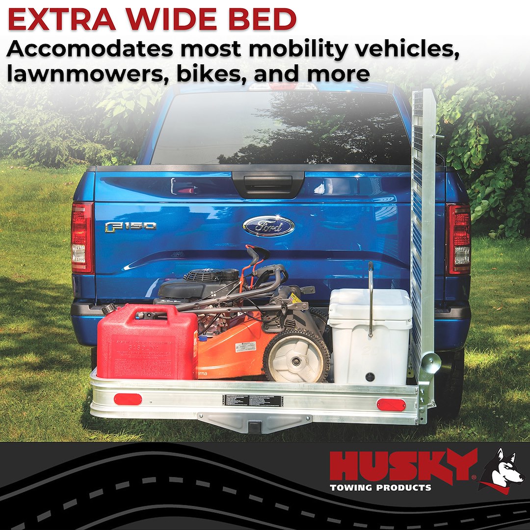 Husky Towing 88133 Trailer Hitch Cargo Carrier||hus_88133_Trailer Hitch Cargo Carrier With Ramp_B2c_3.Jpg||87||hus88133||2577609