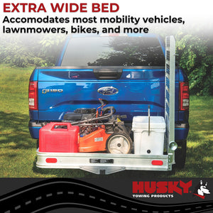 Husky Towing 88133 Trailer Hitch Cargo Carrier||hus_88133_Trailer Hitch Cargo Carrier With Ramp_B2c_3.Jpg||87||hus88133||2577609
